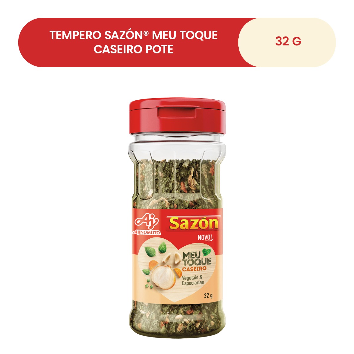 TEMPERO SAZÓN® MEU TOQUE CASEIRO 32G