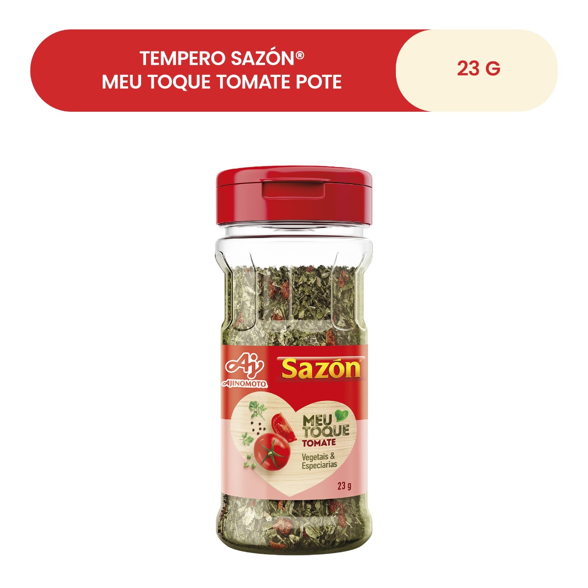 TEMPERO SAZÓN® MEU TOQUE TOMATE 23G