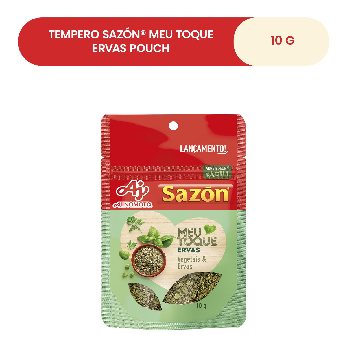 SAZON MEU TOQUE ERVAS POUCH 10G