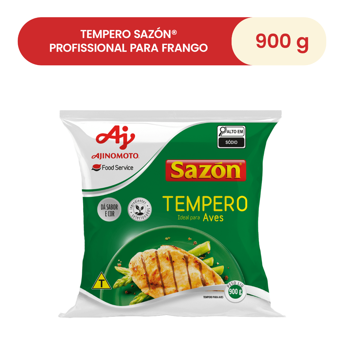 TEMPERO SAZÓN® PROFISSIONAL PARA FRANGO 900G