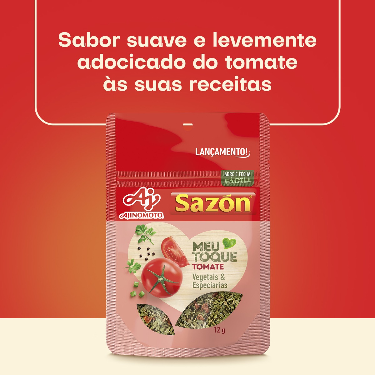 TEMPERO SAZÓN® MEU TOQUE TOMATE 12G
