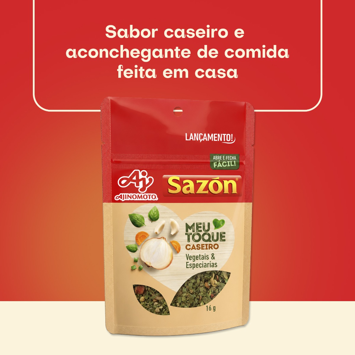 TEMPERO SAZÓN® MEU TOQUE CASEIRO 16G