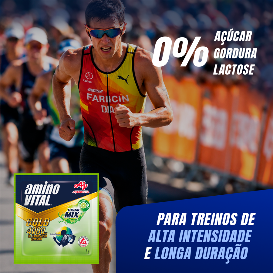 aminoVITAL® GOLD Drink Mix Limão - Display 15 sachês |
