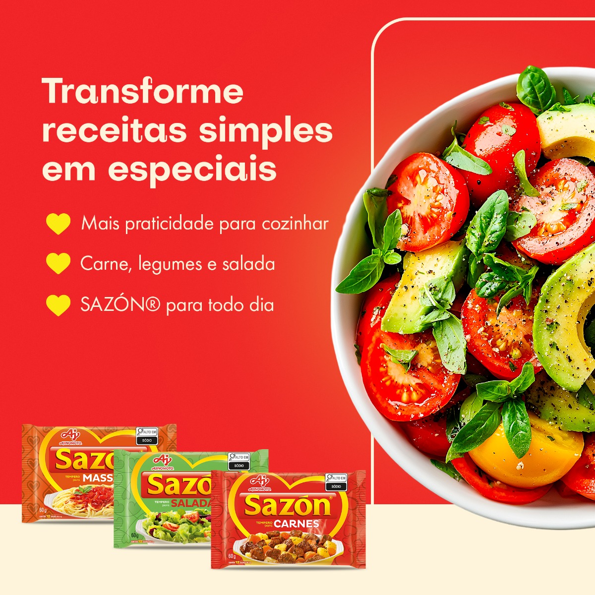 KIT FAMÍLIA SAZÓN® – SABORES PARA TODO DIA