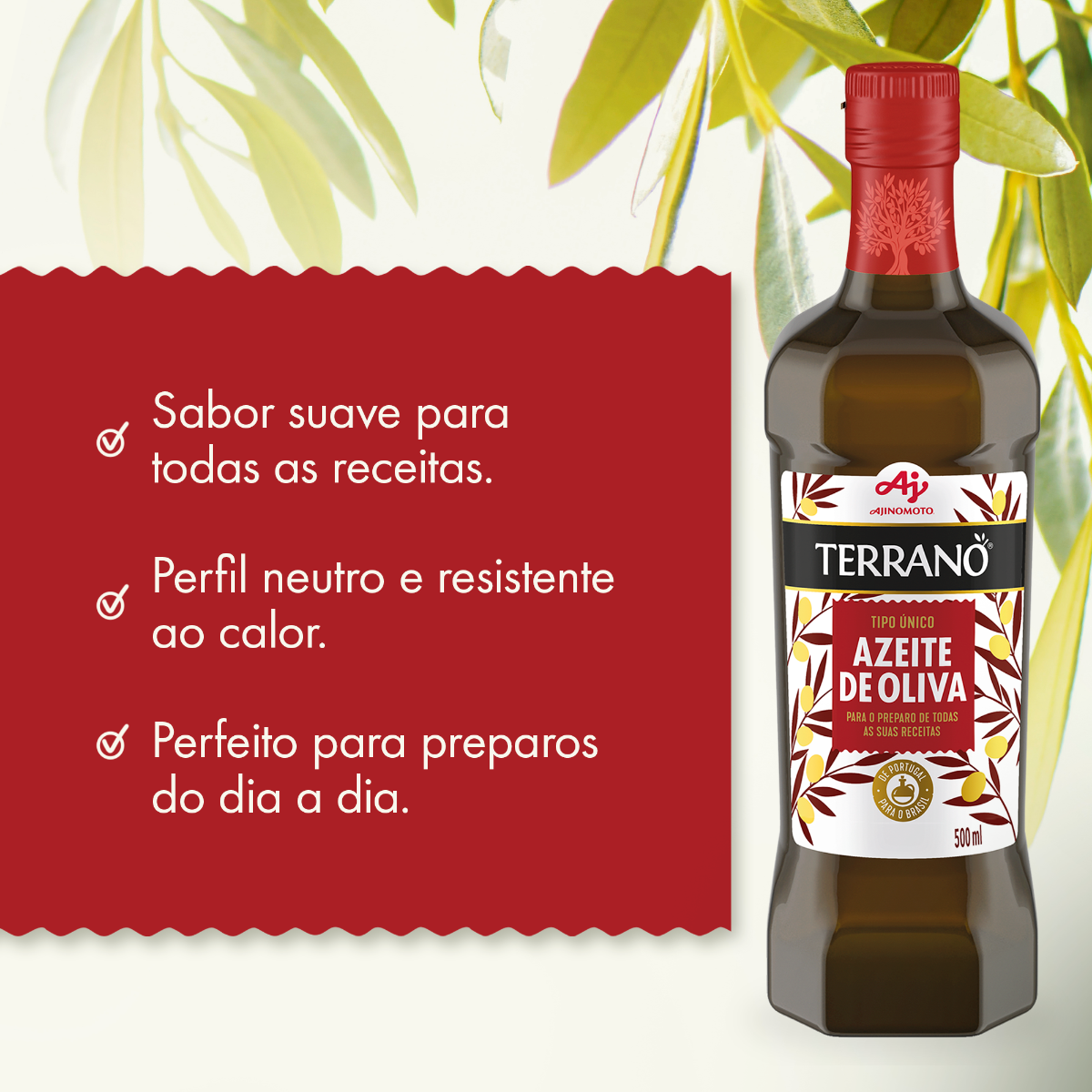 AZEITE DE OLIVA TIPO ÚNICO TERRANO® 500ML