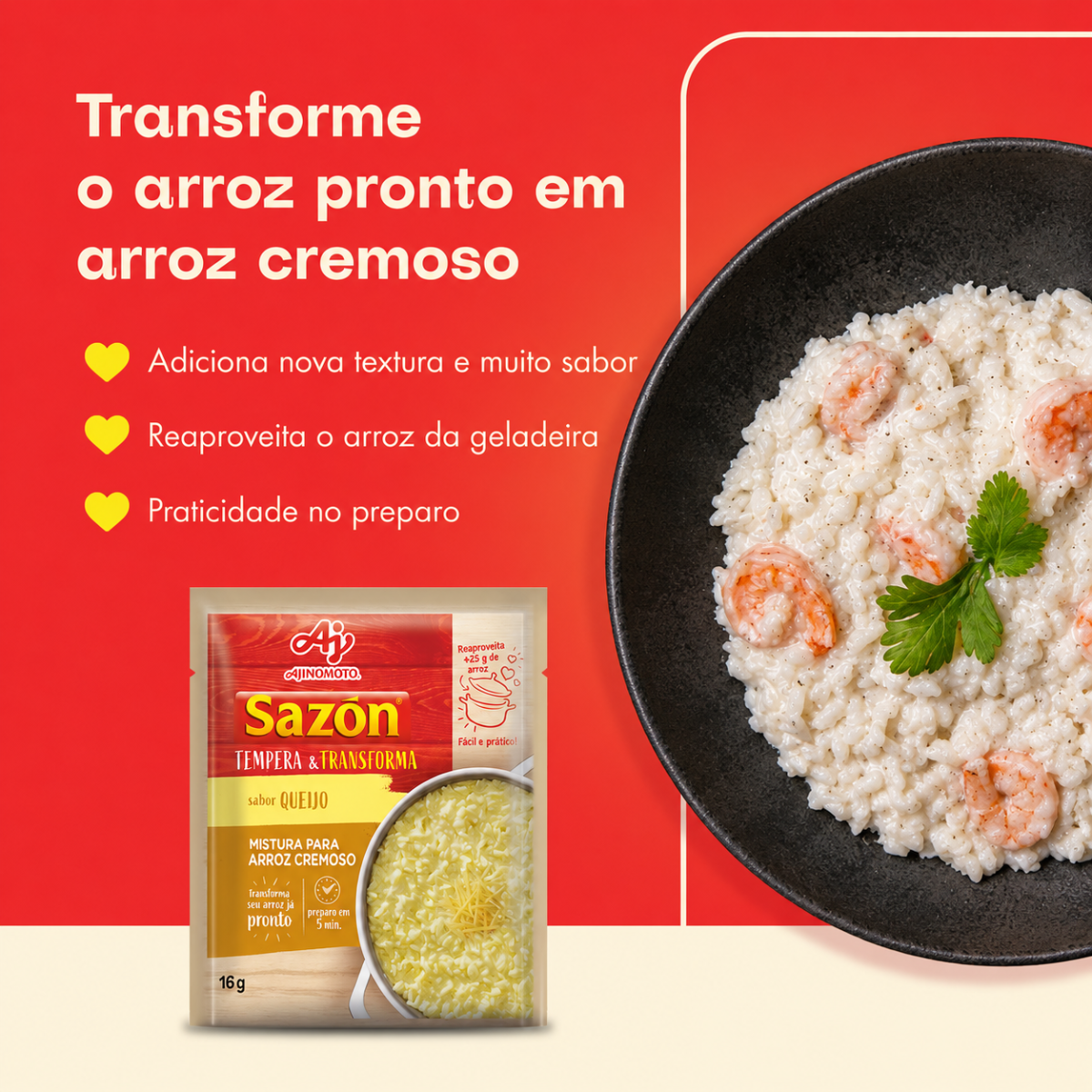 SAZÓN® TEMPERA E TRANSFORMA QUEIJO 16g