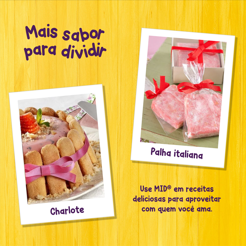 REFRESCO EM PÓ MID® SABOR MORANGO 20G