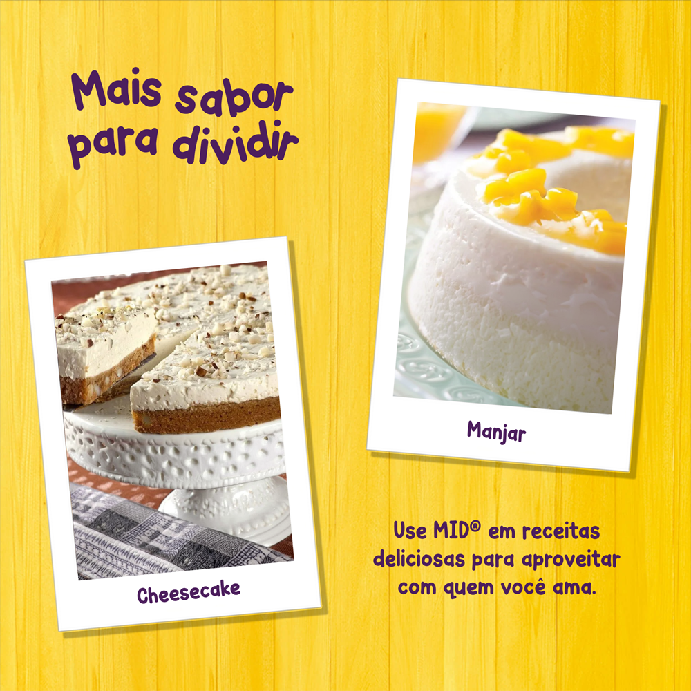 Kit Refresco em Pó MID® Sabor Graviola Com 15 Unidades de 20g
