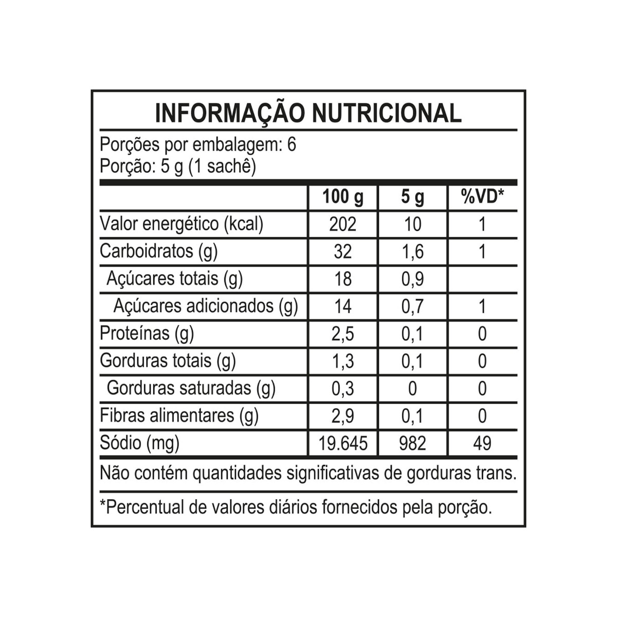 TEMPERO SAZÓN® NA MEDIDA COM 10 VEGETAIS 30g