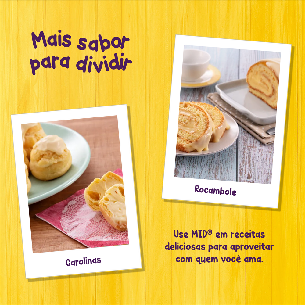 Kit Refresco em Pó MID® Sabor Limonada Suíça Com 15 Unidades de 20g