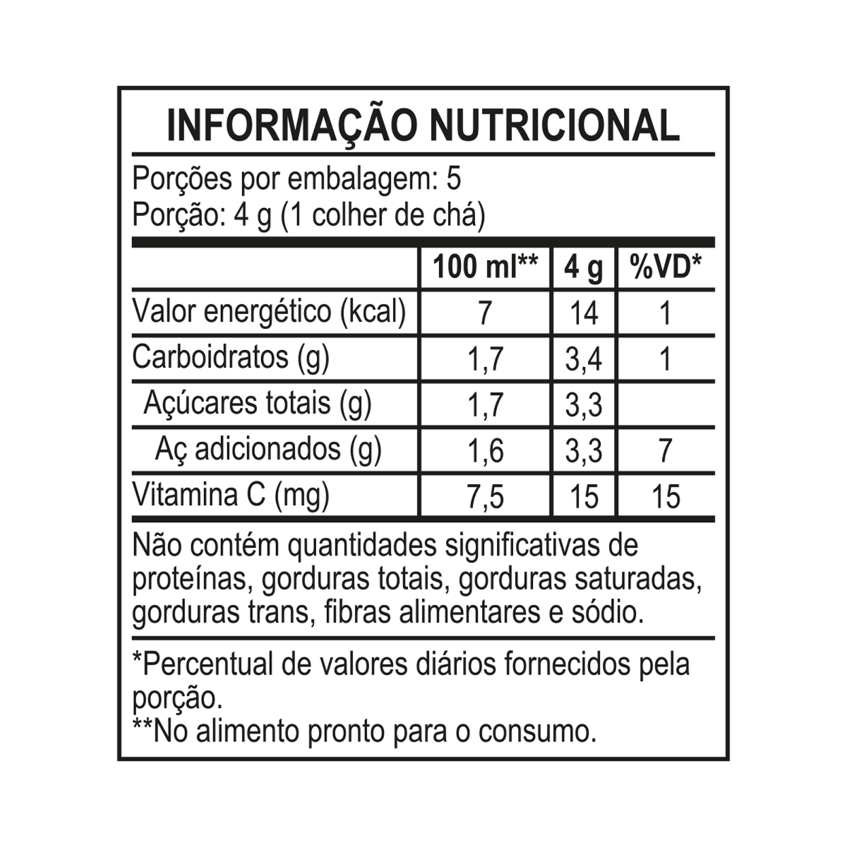 REFRESCO EM PÓ MID® SABOR GOIABA 20G