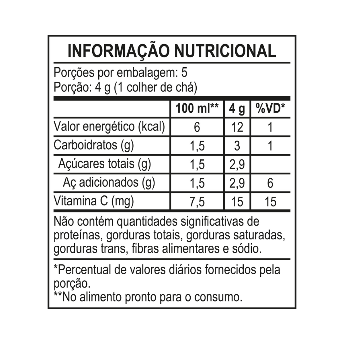 REFRESCO EM PÓ MID® SABOR LARANJA 20G