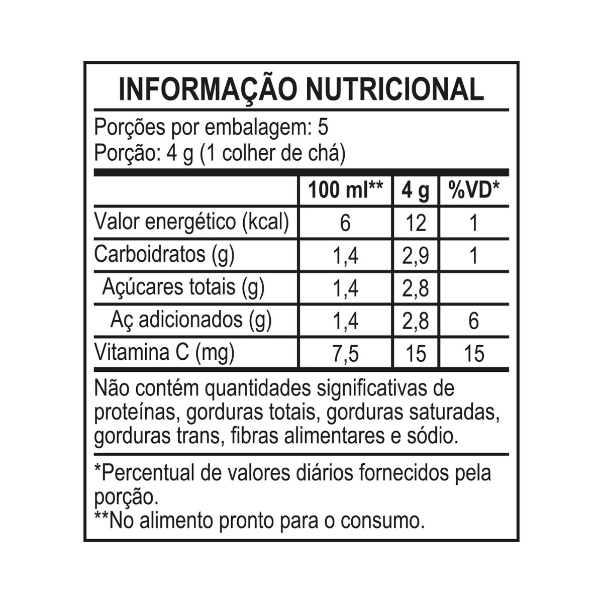REFRESCO EM PÓ MID® SABOR LIMÃO 20G