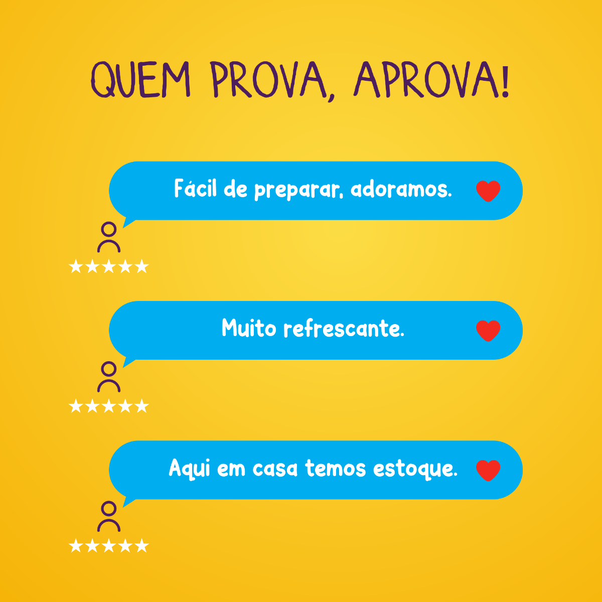 Kit Refresco em Pó MID® Sabor Caju Com 15 Unidades de 20g