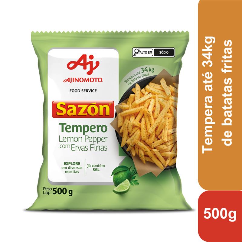 Tempero Sazón® Profissional Lemon Pepper com Ervas Finas