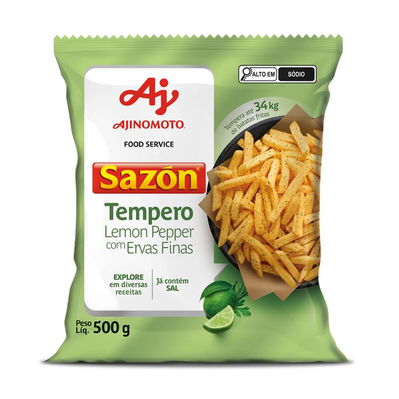 Tempero Sazón® Profissional Lemon Pepper com Ervas Finas
