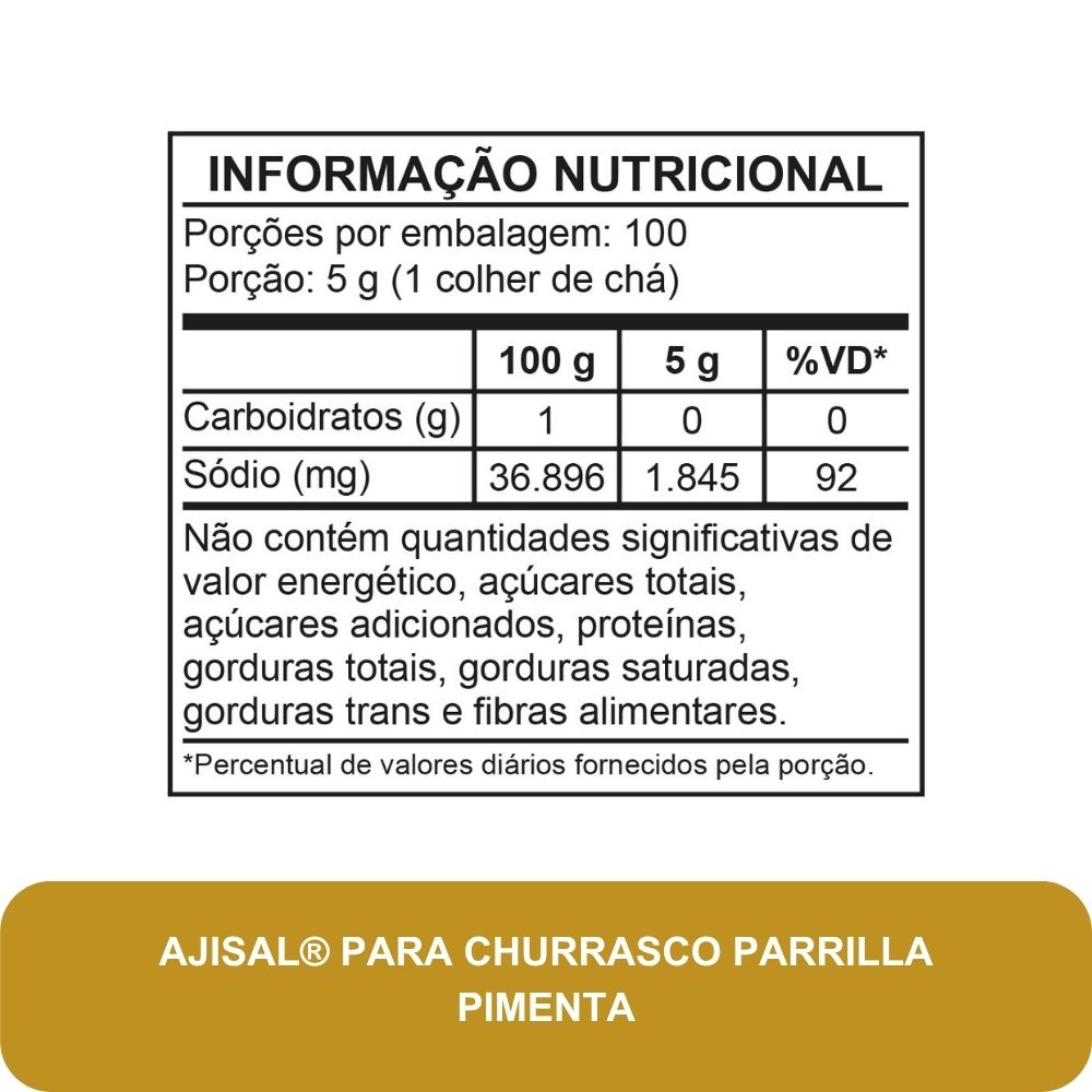 KIT ESPECIAL AJI-SAL® – TEMPEROS PARA CHURRASCO