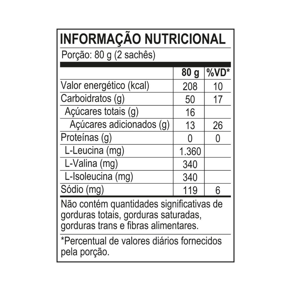 aminoVITAL® Energy Gel - Baunilha com Limão sem Cafeína - 1 sachê