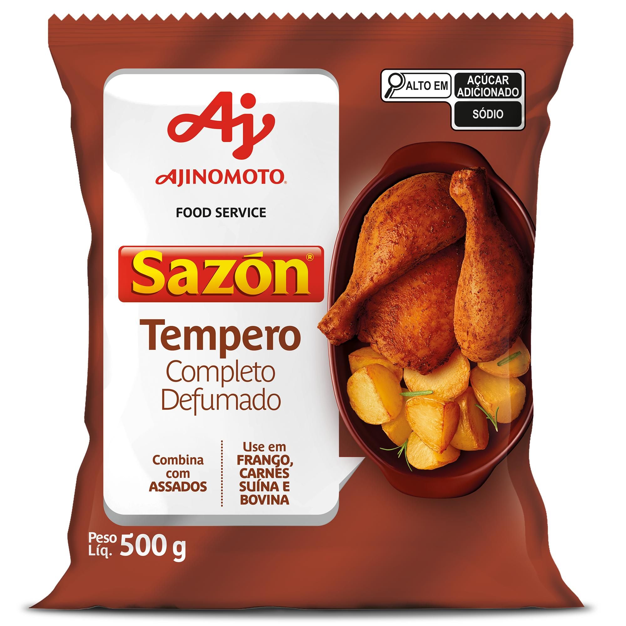 Imagem do produto TEMPERO SAZÓN® PROFISSIONAL COMPLETO DEFUMADO 500G