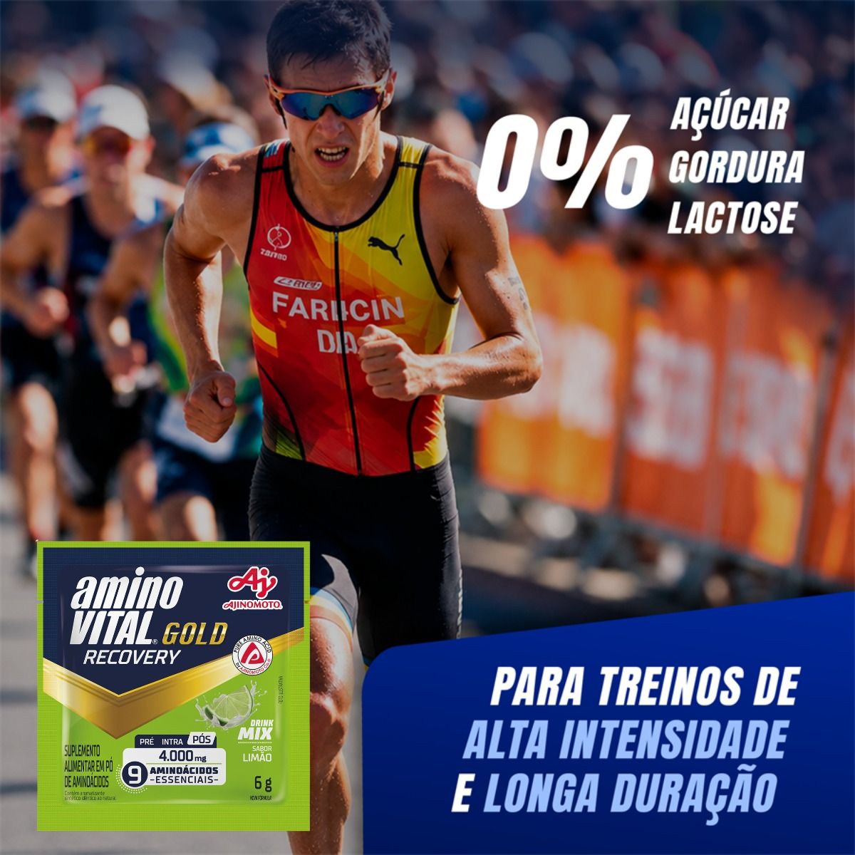 aminoVITAL® GOLD Drink Mix Limão - Display 15 sachês |