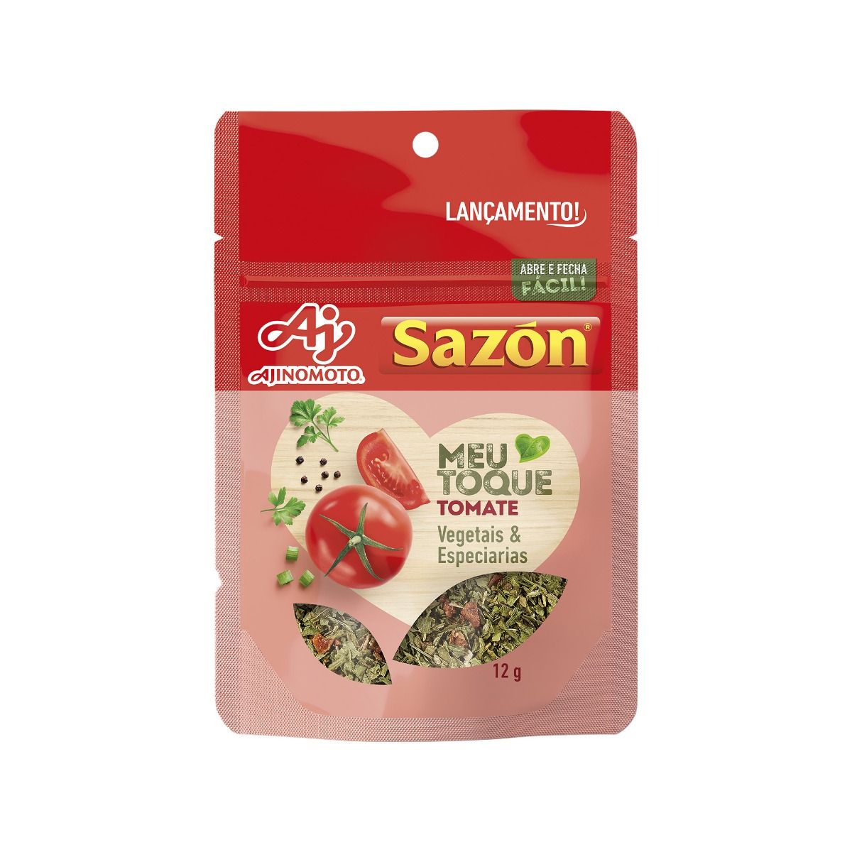 Imagem do produto TEMPERO SAZÓN® MEU TOQUE TOMATE POUCH 12g