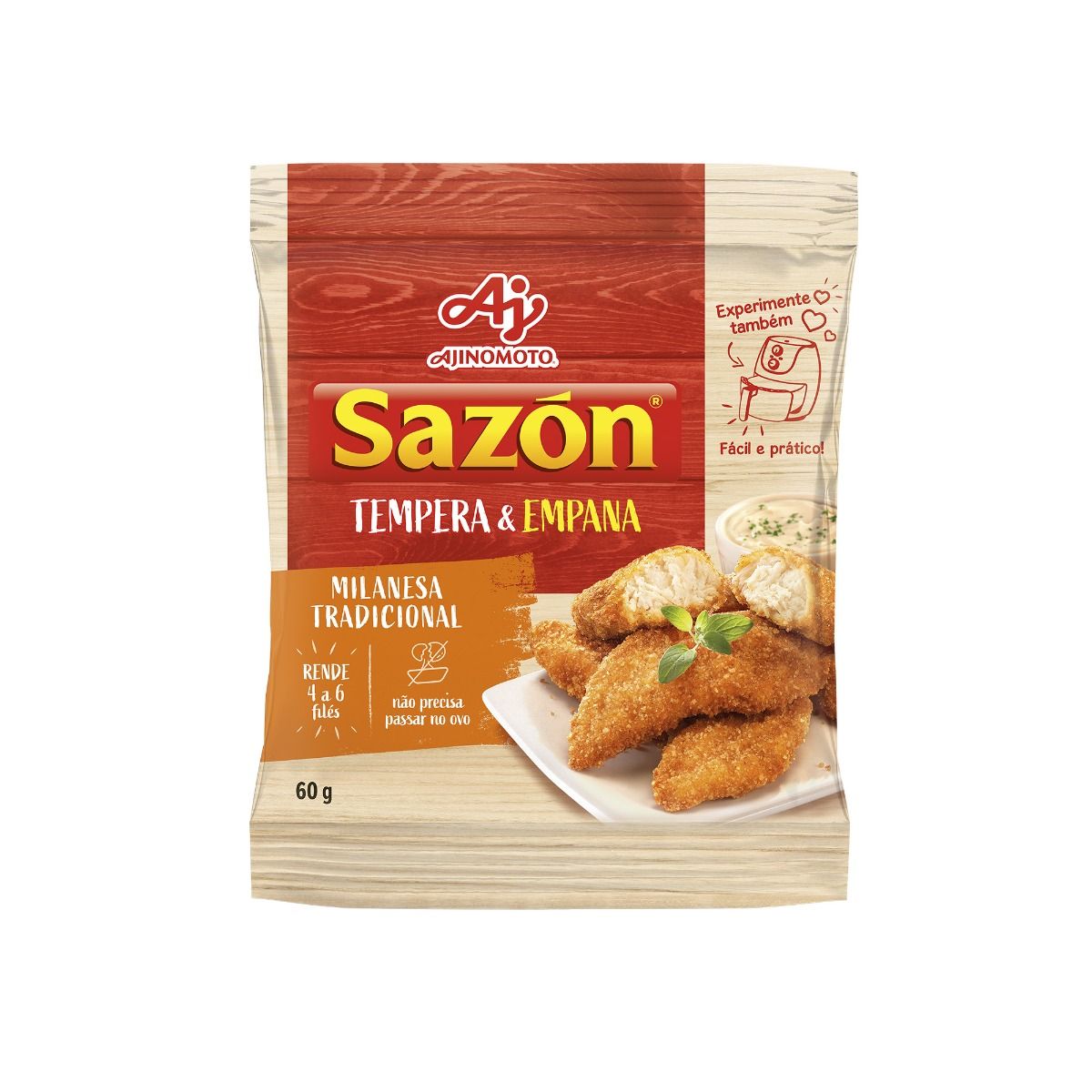 Imagem do produto SAZÓN® TEMPERA E EMPANA MILANESA SABOR TRADICIONAL 60G