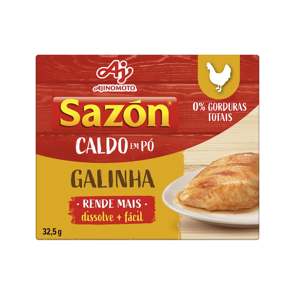 Imagem do produto CALDO EM PÓ SAZÓN® SABOR GALINHA 32,5G