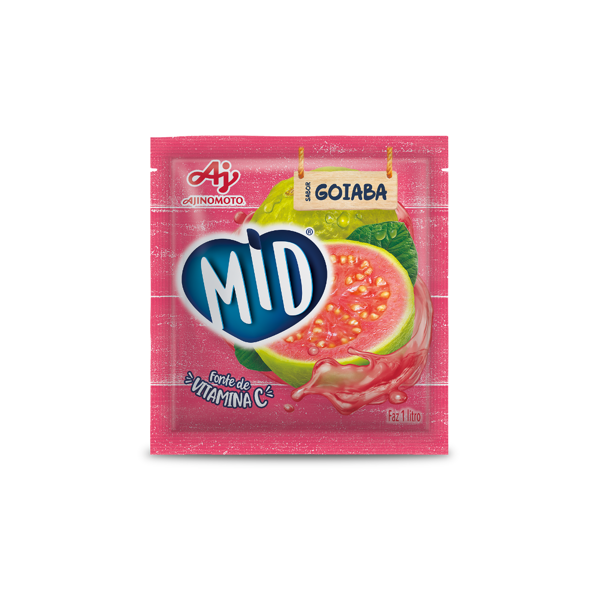 Imagem do produto REFRESCO EM PÓ MID® SABOR GOIABA 20G
