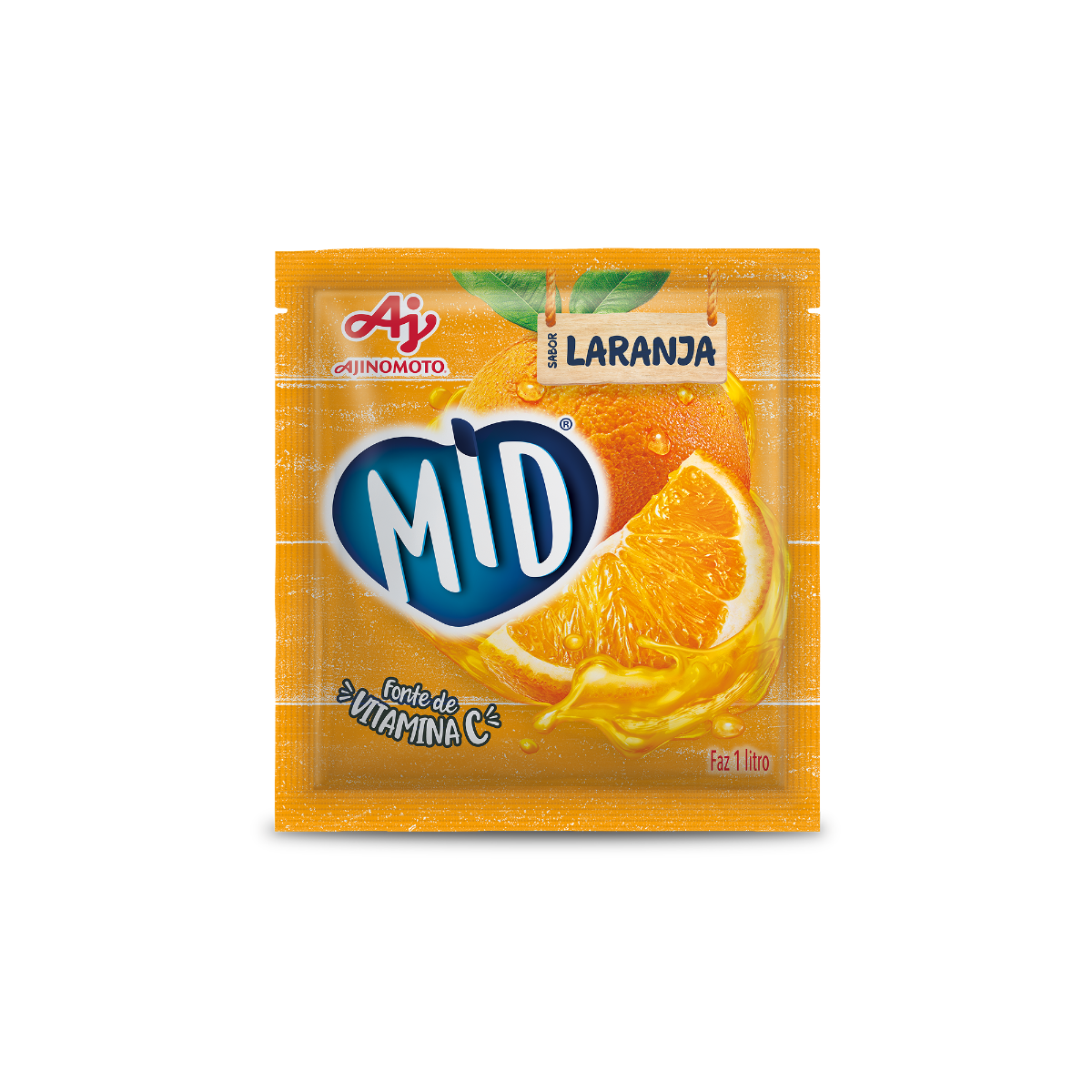 Imagem do produto REFRESCO EM PÓ MID® SABOR LARANJA 20G