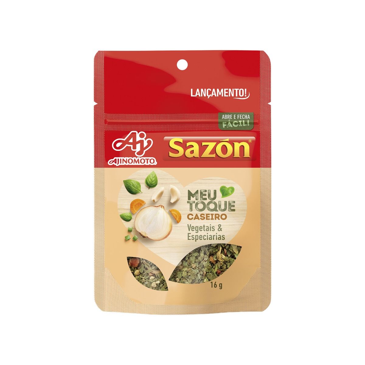 Imagem do produto TEMPERO SAZÓN® MEU TOQUE CASEIRO 16G