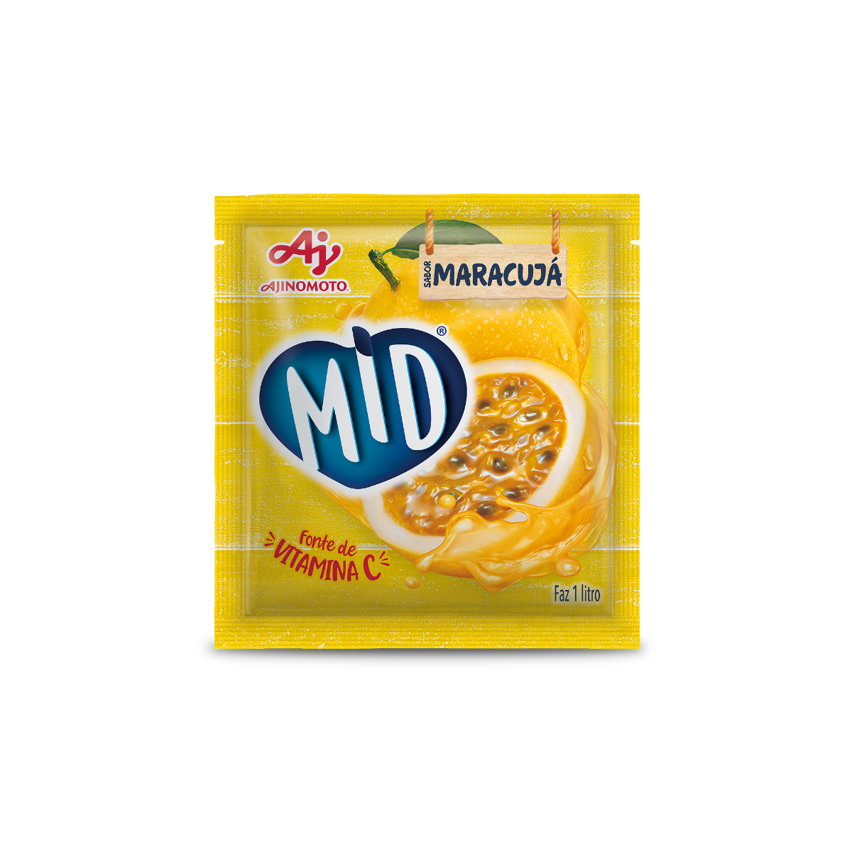 Imagem do produto REFRESCO EM PÓ MID® SABOR MARACUJÁ 20G