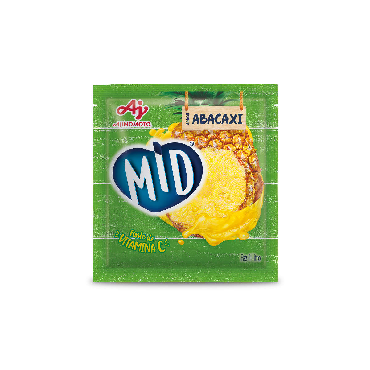 Imagem do produto REFRESCO EM PÓ MID® SABOR ABACAXI 20G