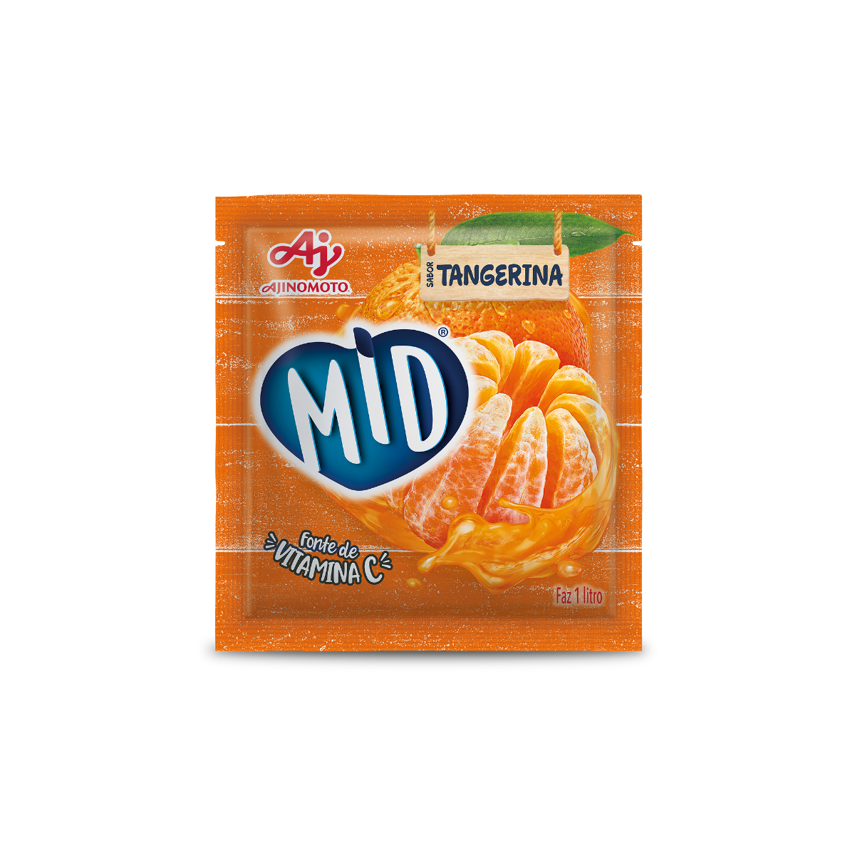 Imagem do produto REFRESCO EM PÓ MID® SABOR TANGERINA 20G