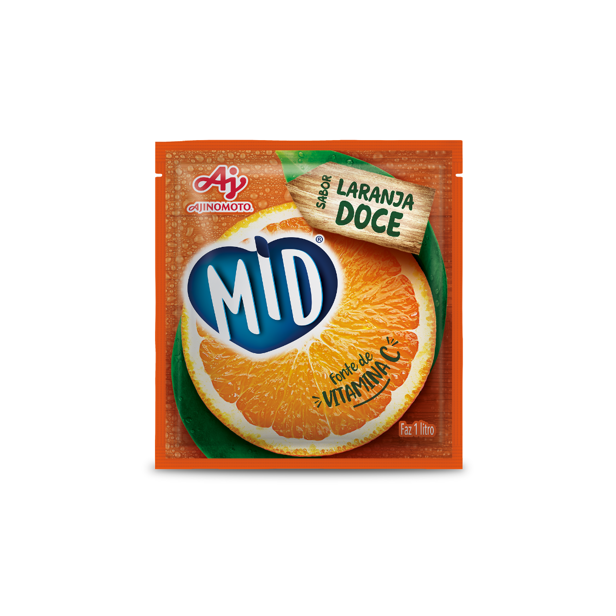 Imagem do produto REFRESCO EM PÓ MID® SABOR LARANJA DOCE 20G
