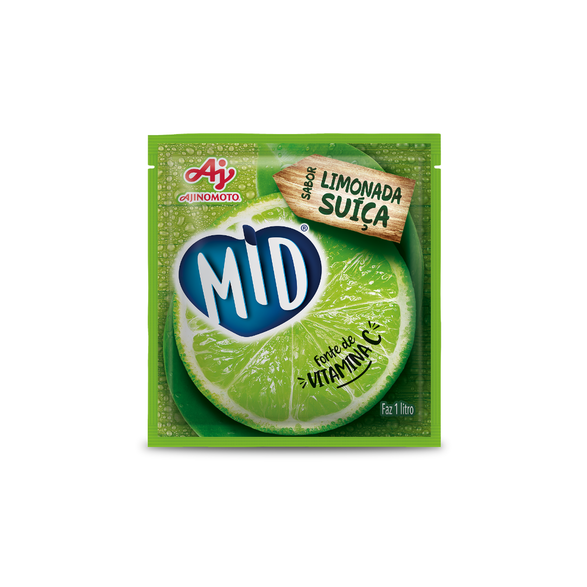 Imagem do produto REFRESCO EM PÓ MID® SABOR LIMONADA SUIÇA 20G