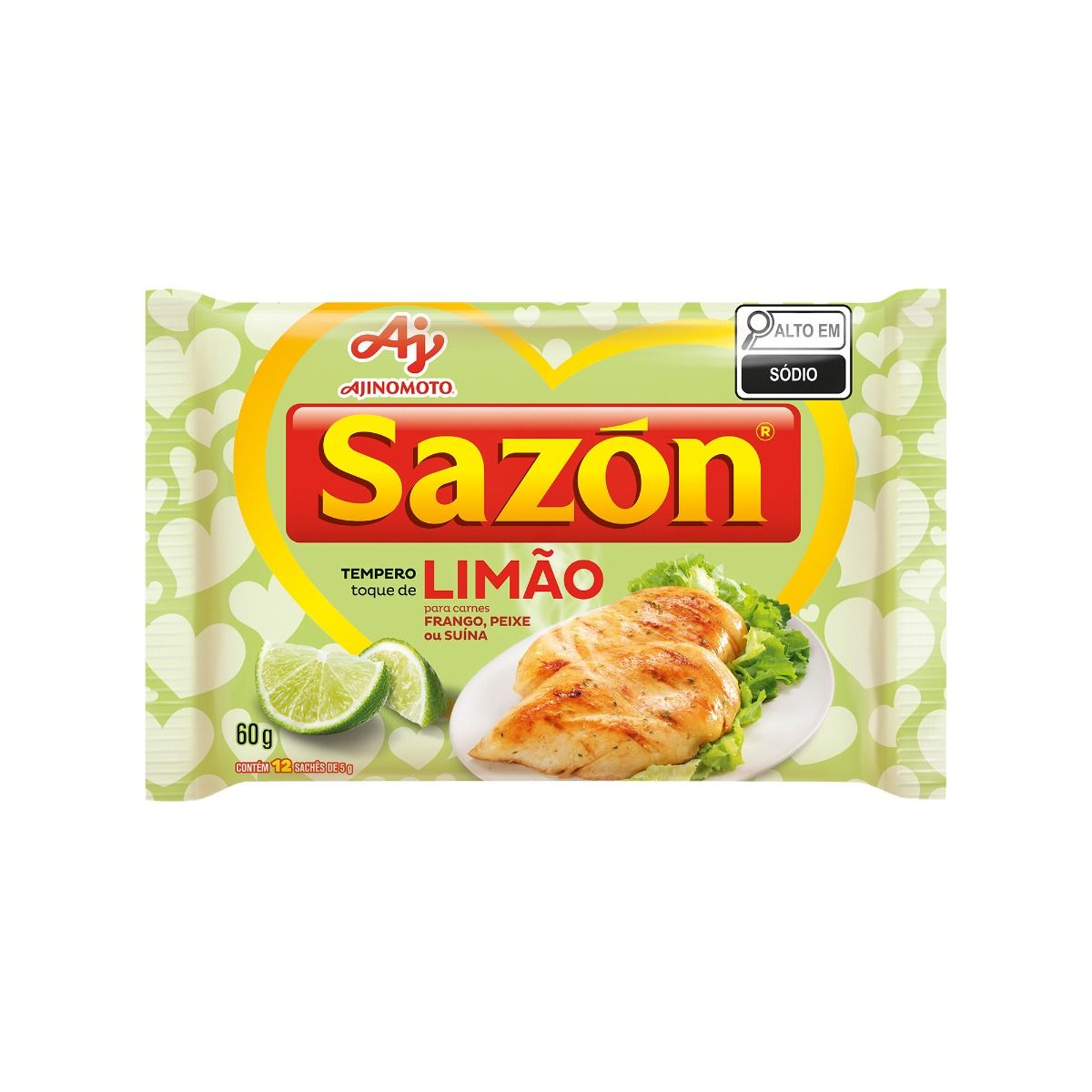 Imagem do produto TEMPERO EM PÓ SAZÓN® TOQUE LIMAO 60G
