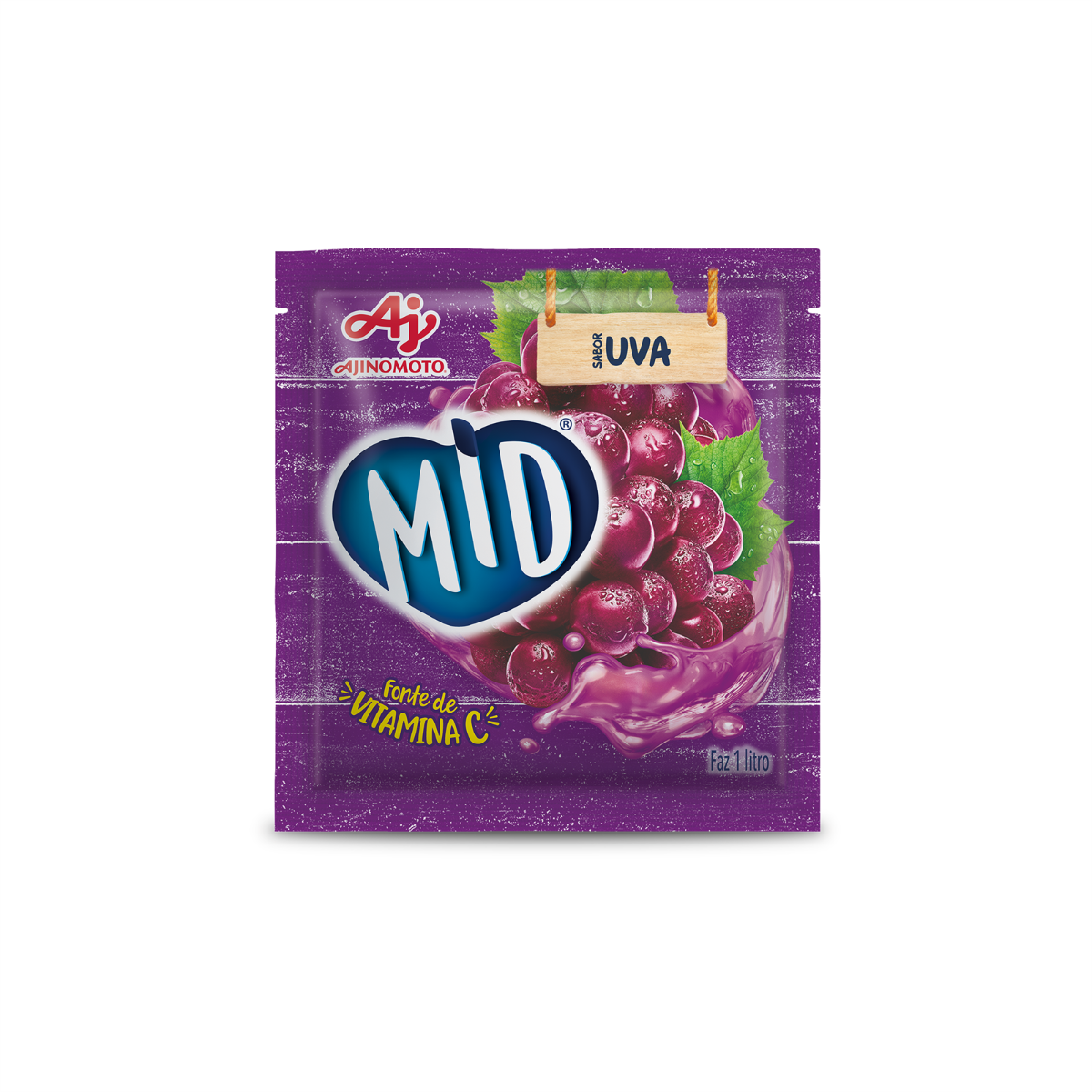 Imagem do produto REFRESCO EM PÓ MID® SABOR UVA 20G