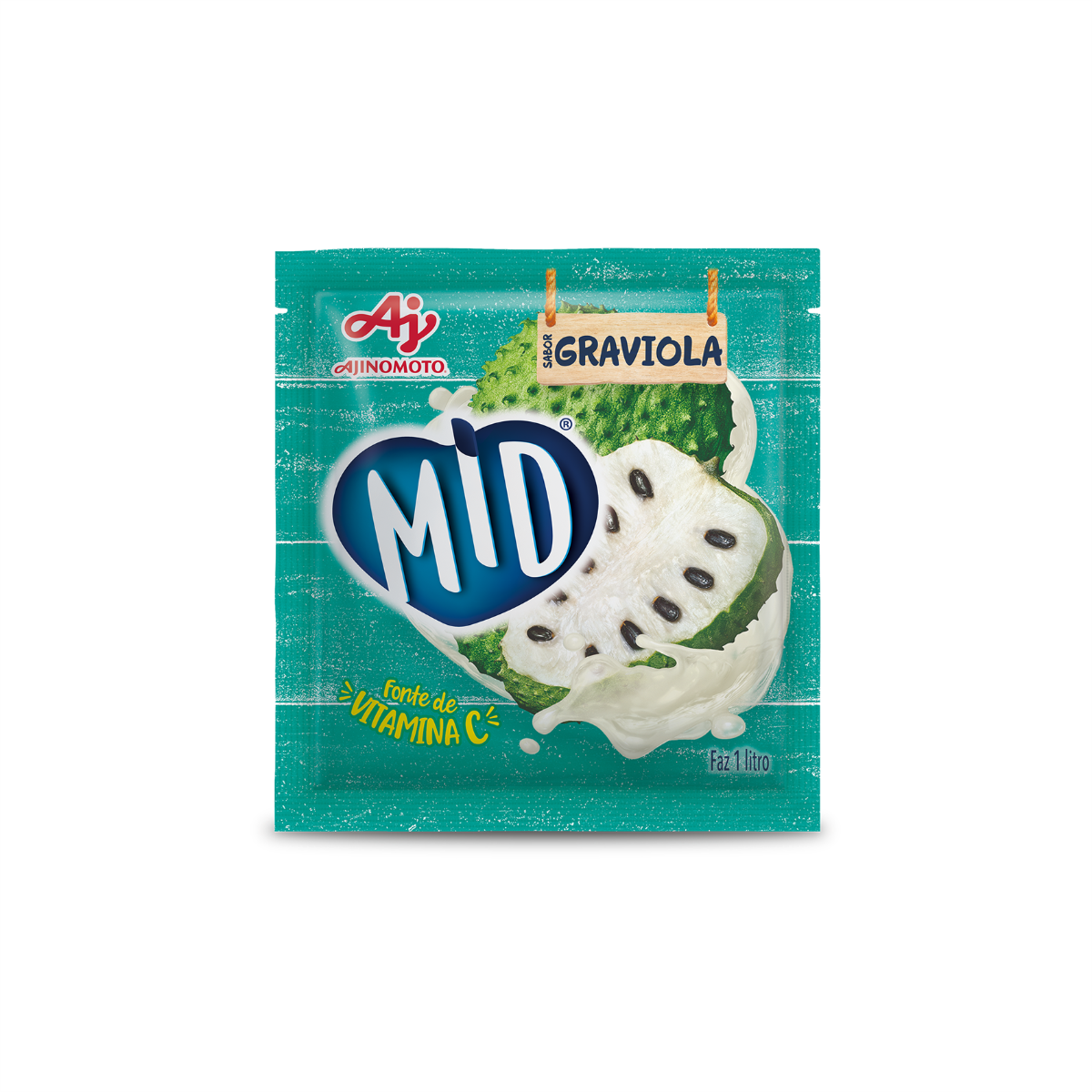 Imagem do produto REFRESCO EM PÓ MID® SABOR GRAVIOLA 20G