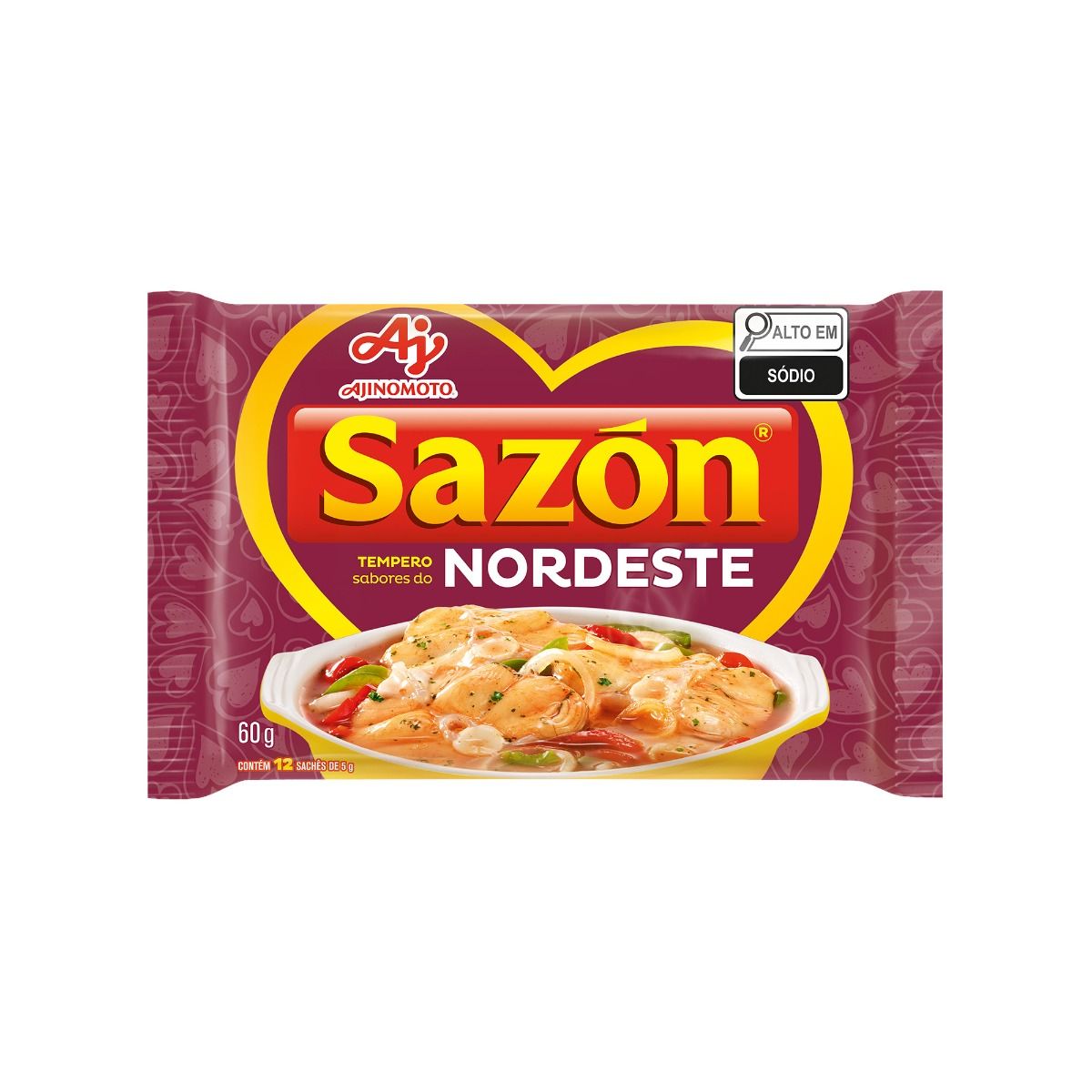 Imagem do produto TEMPERO EM PÓ SAZÓN® SABORES DO NORDESTE 60G