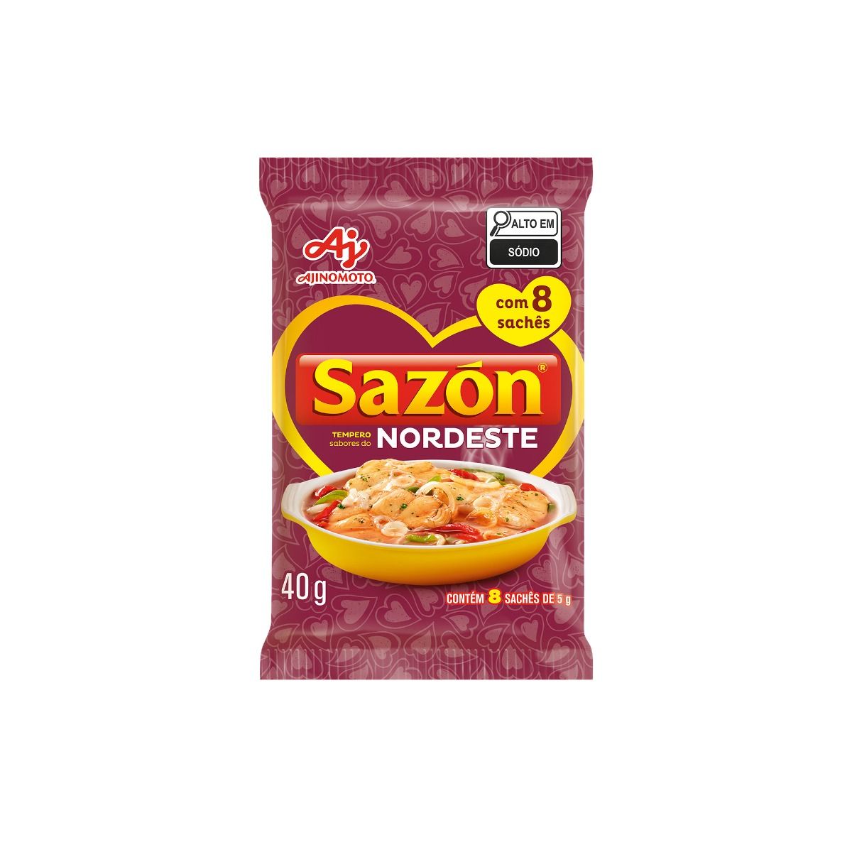 Imagem do produto TEMPERO EM PÓ SAZÓN® SABORES DO NORDESTE 40G