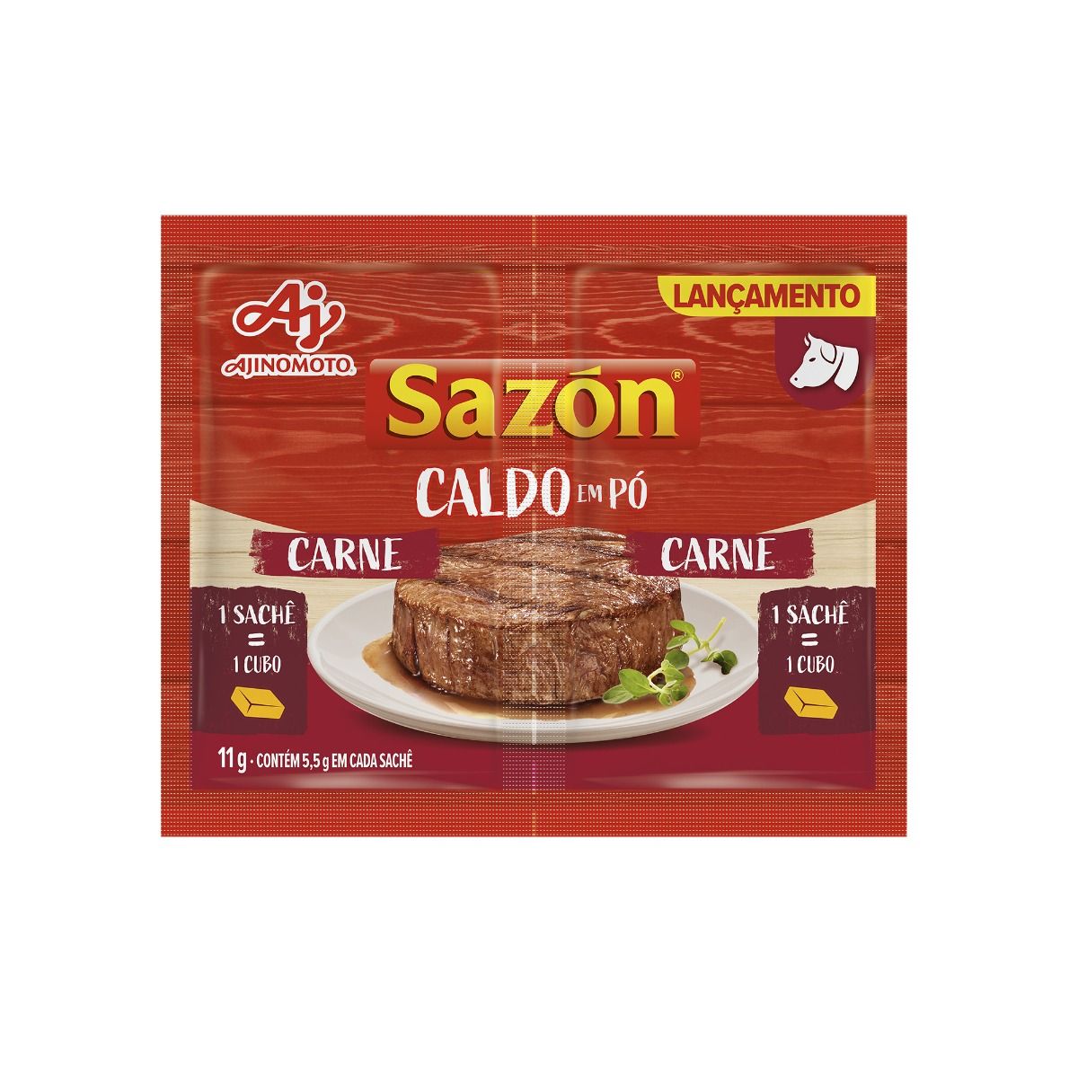 Imagem do produto CALDO EM PÓ SAZÓN® SABOR CARNE 11G