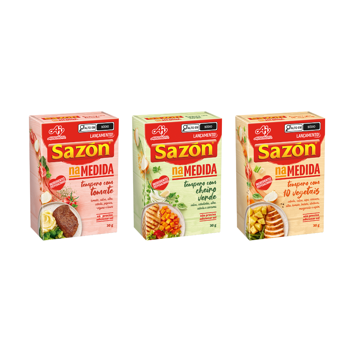 Imagem do produto KIT SAZÓN® NA MEDIDA – 3 UNIDADES
