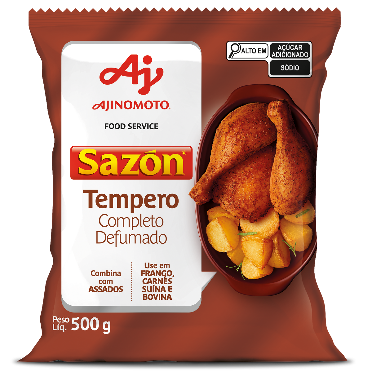 Imagem do produto TEMPERO SAZÓN® PROFISSIONAL COMPLETO DEFUMADO 500G