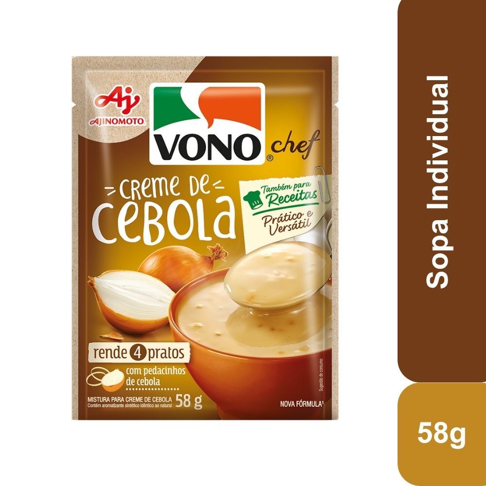 Imagem do produto SOPA VONO® CHEF CREME DE CEBOLA 58GR