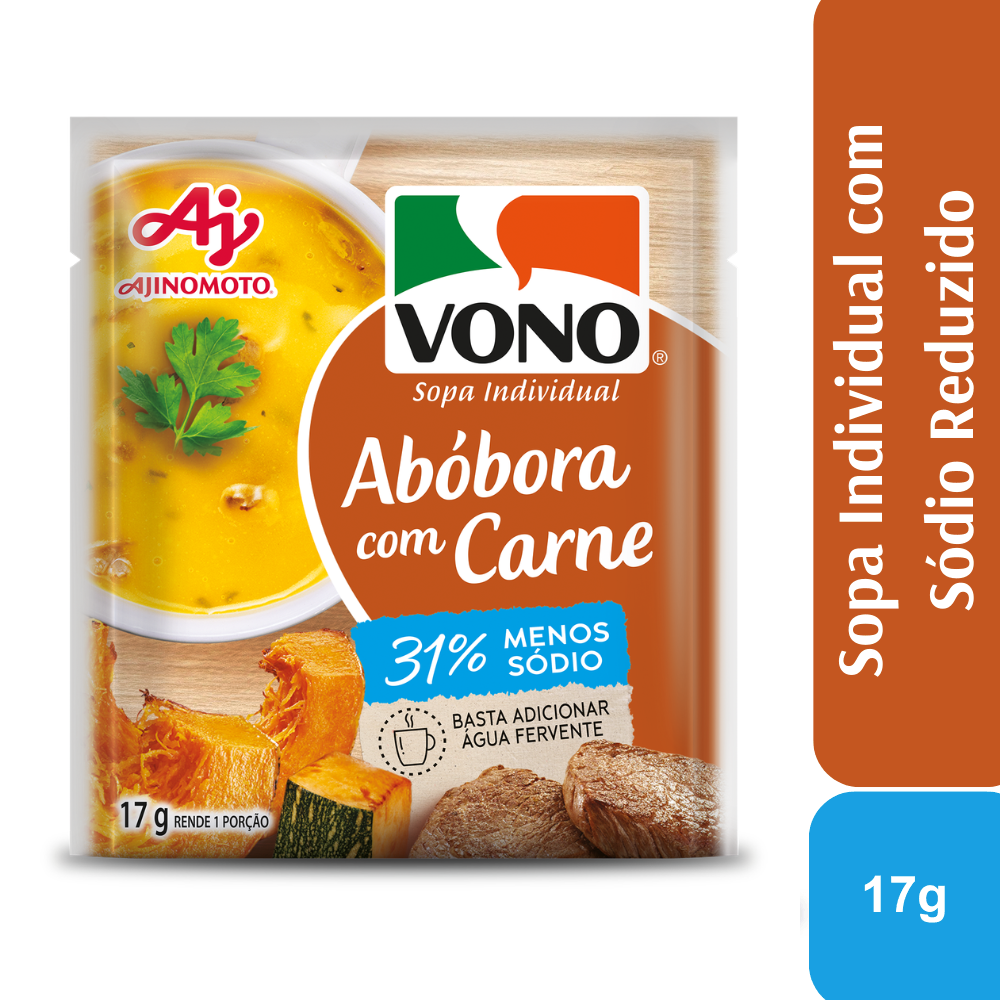 SOPA VONO® ABOBORA C CARNE -SODIO 17G