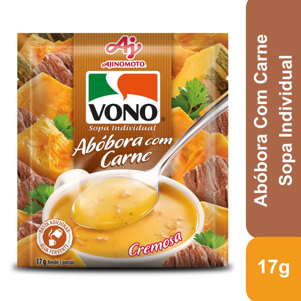 SOPA VONO® ABOBORA COM CARNE 17GR