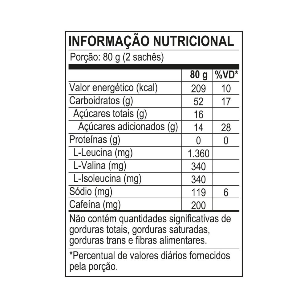 aminoVITAL® Energy Gel - Frutas Cítricas com  Cafeína  - 1 sachê