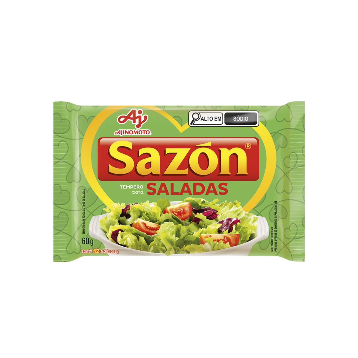 TEMPERO EM PÓ SAZÓN® PARA SALADA 60G