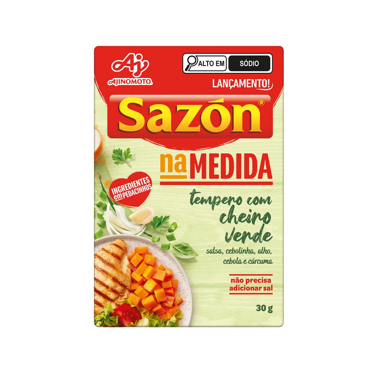 TEMPERO SAZÓN® NA MEDIDA COM CHEIRO VERDE 30G