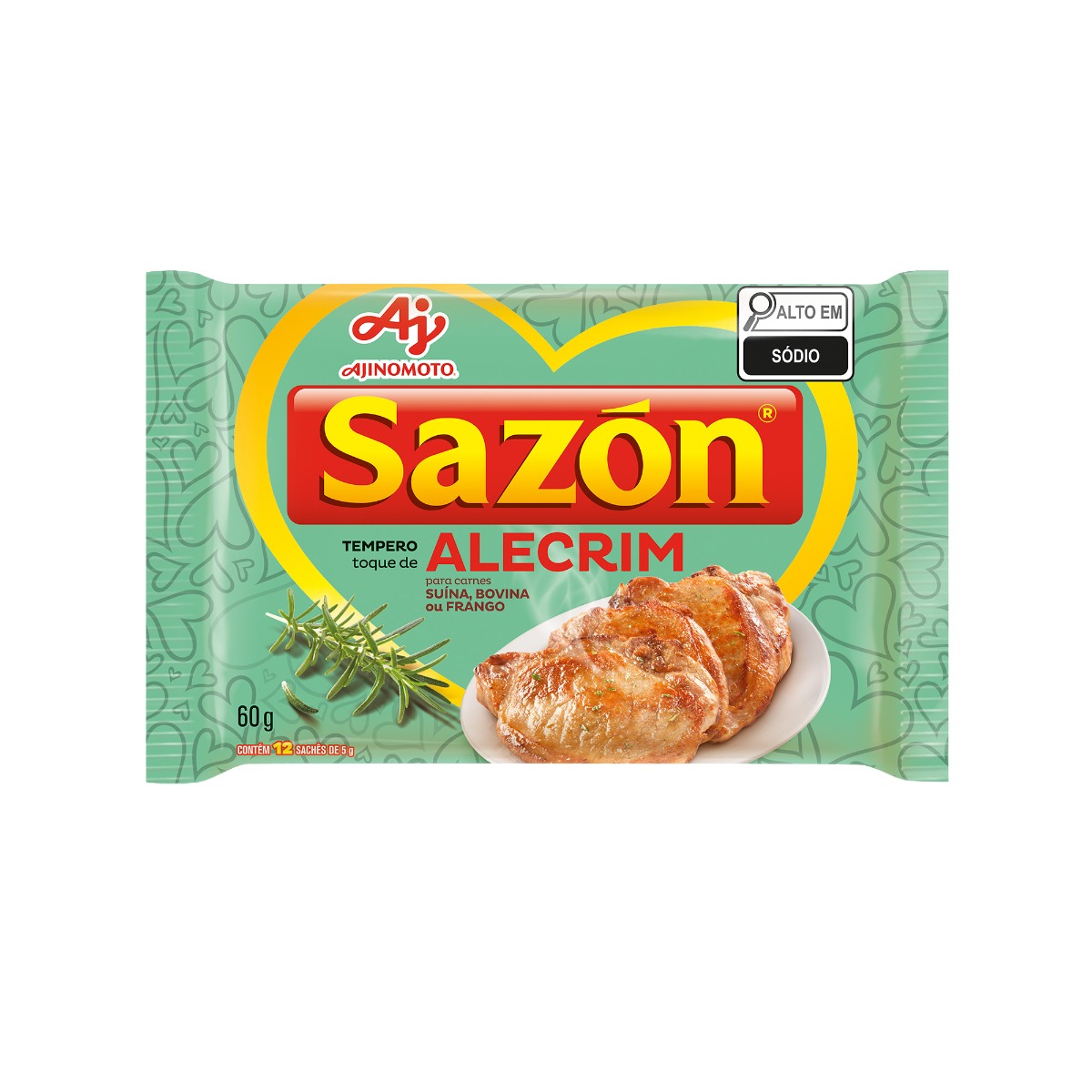 TEMPERO EM PÓ SAZÓN® TOQUE ALECRIM 60G